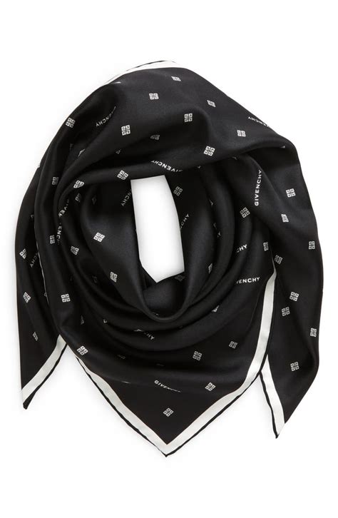 givenchy silk square scarf